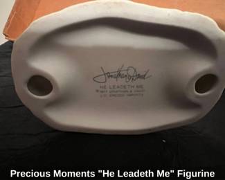 Precious Moments He Leadeth Me Figurine second image