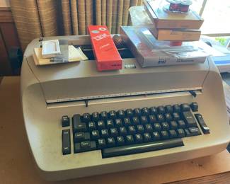 Vintage IBM selectric typewriter