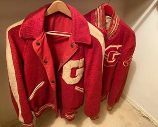 Garland high school football letter jackets