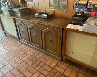 Vintage Tandberg Stero, Large JBL speakers 