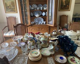 Meisan BLue Onion, Hand Painted Decorated Plates, Brilliant Cut Crystal and much more...