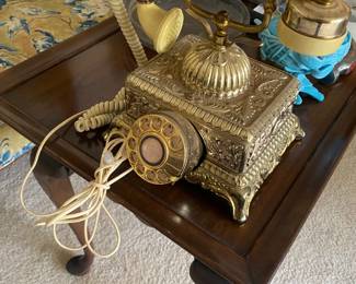 Vintage French Faux Phone - works on landline 