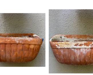 Terra Cotta Wall Planters