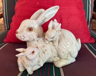 Mother Bunny with Babies