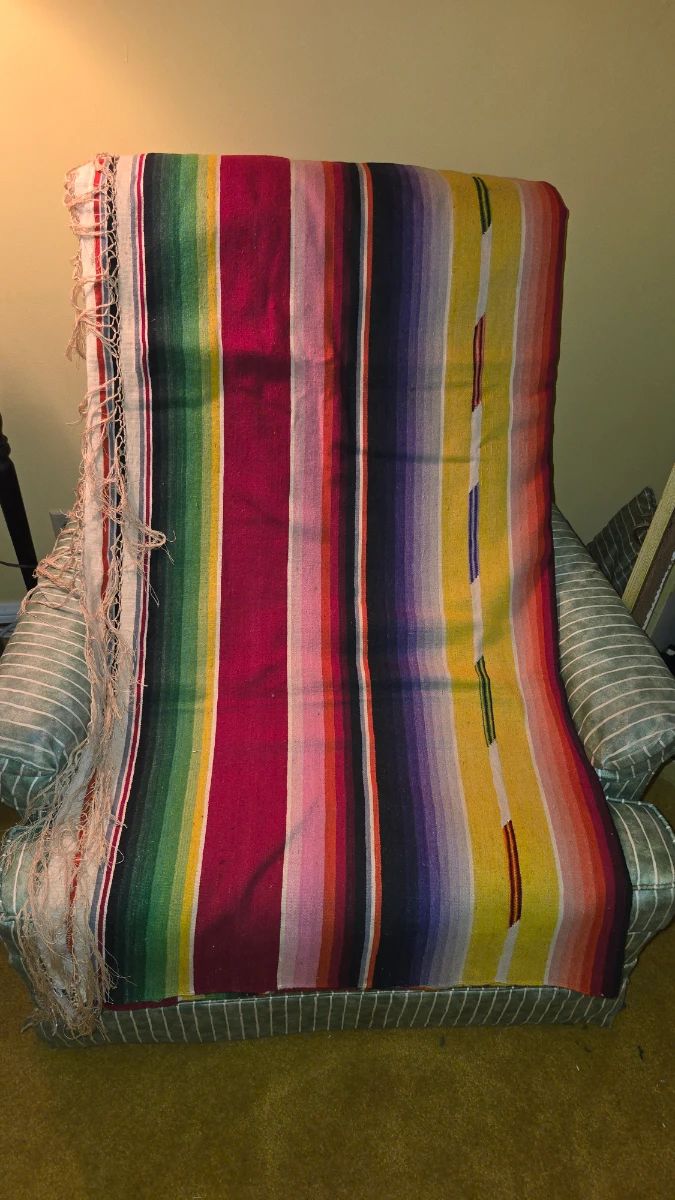 1950s mexican blanket