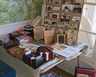 Ephemera, old photos, games, etc