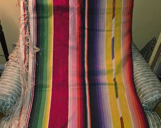 1950s mexican blanket