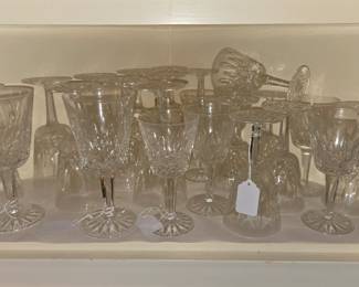 Vintage Waterford stemware