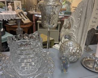 mercury glass pieces