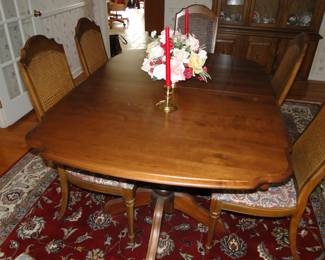 Dining room table and chairs
