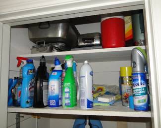 Cleaning supplies