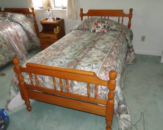 Twin beds