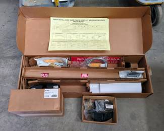  Detex 90-800 120V Power Supply And V40/V4000 Rim Exit Device, With Extra Parts 