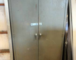 Metal Storage Locker, 72" x 36" x 18”