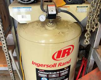 Ingersoll Rand 80 Gal. Oil-Lube Air Compressor, Model SS-5, With 5HP Motor And 135 Max PSI