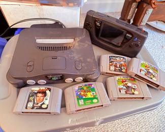 Vtg Nintendo and sega 