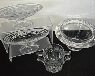Multiple pieces of Heisey glass