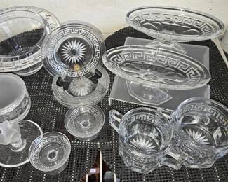 Collection of Heisey, Lalique 