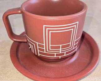 Frank Lloyd Wright cup & saucer
