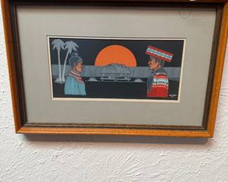 Fred Beaver Signed Art