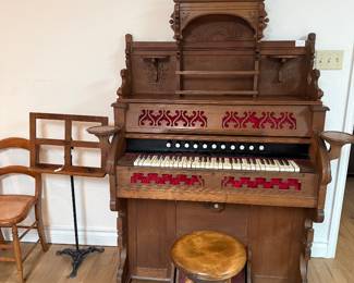Antique Pump Organ