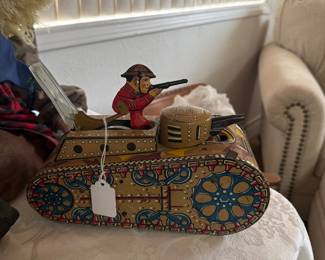 Marx Doughboy Tin Tank