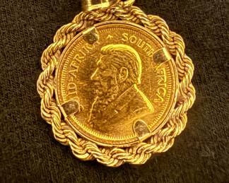 Krugerrand Coin 22K Gold