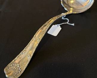 Tiffany & Co. Sterling Silver Wave Edge 12.5" Ladle