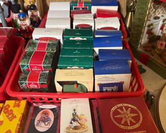 Hallmark Village Ornaments 