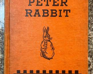 RARE - Tale of Peter Rabbit - M.A. Donohue & Co. - Vintage 1940s Hardcover