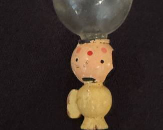 Old Antique Vintage Glass USSR Christmas Tree Ornament