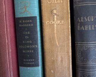 Vintage Hard Cover Books