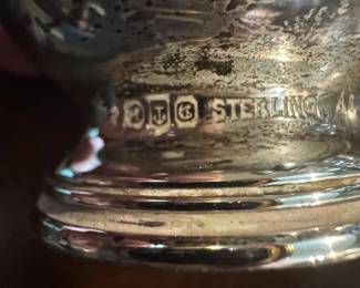 Set of Six Lenox Porcelain Demitasse Cups in Sterling Silver - Pre Sale Available