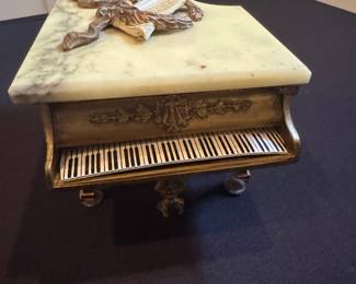 Vintage Thorens Marble Cigarette Piano Music Box