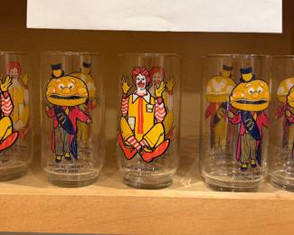 Vintage glass collection