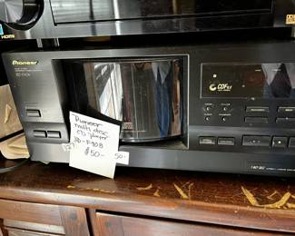 #127	Pioneer Multi-Disc CD Player - F913	 $50.00 