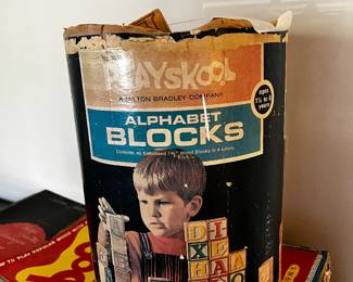 #82	Playskool Alphabet Blocks	 $20.00 