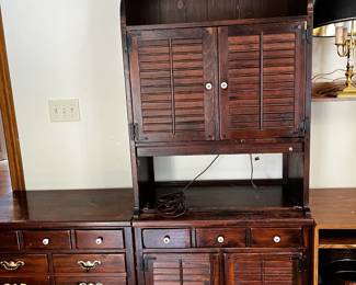 #17	Cabinet w/1 drawer & 4 Doors - 2 piece - 32x18x30-79	 $100.00 