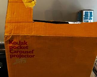 #136	Vtg. Kodak Pocket Carousel Projector	 $30.00 