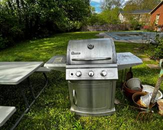 #41	Landmann 3 burner Propane Grill (as is condition)	 $75.00 
