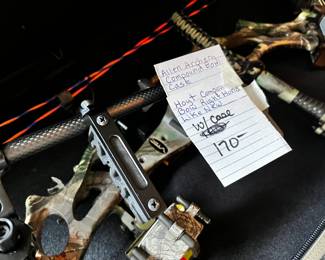 #151	Allen Archery Compound Bow Case - Hoyt Compound Bow Right Hand Like New w/soft Case	 $170.00 