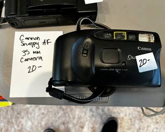 #133	Cannon Snappy AF 35mm Camera	 $20.00 