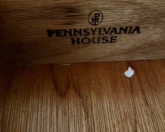#30	Pennsylvania house Dresser w/8 Drawers & Beveled Mirror - (as is finish) - 62x18x33  Mirror - 36x50	 $175.00 