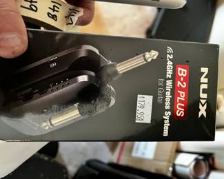 #146	Nux B-2 Plus 2.4 GHZ Wireless System for Guitar	 $90.00 