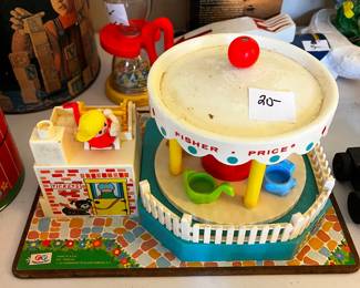 #80	Fisher  Price Merry go Around 	 $20.00 