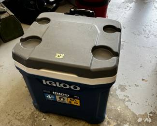 #60	Igloo Rolling Cooler - 60 Quarts 	 $25.00 