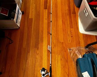 #198	Fishing	Excursion EXWGS702M 7' Medium Pole with Pfweger Monarc Monsp205m (8) 	 $40.00 