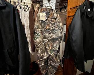 #91	Magellan Camoflouge Overalls - Extra Large	 $20.00 