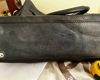 #37	Michael Kors Black Shoulder Bag w/dust Bag (as is)	 $45.00 