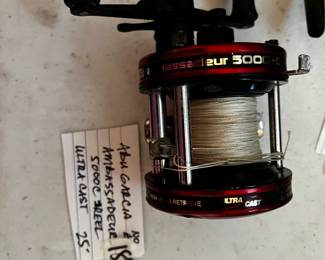 #188	ABU Garcia Ambassadeur 5000C Reel w/Cast	 $25.00 